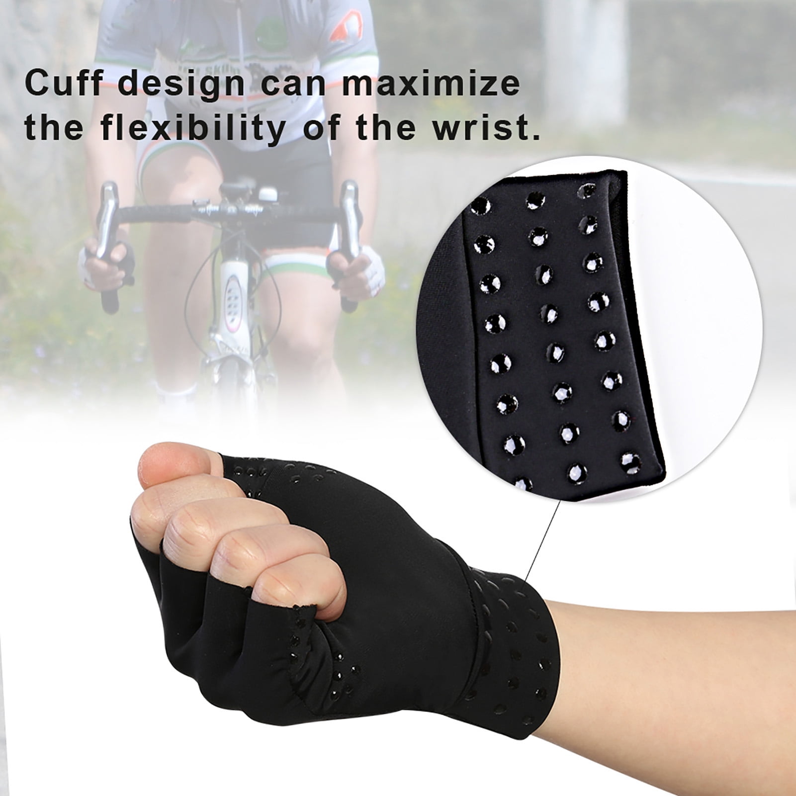 Gloves, Antiedema Gloves 2 Colors Health Compression Therapy Nylon For