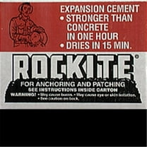 25 lb Hartline Products 10025 Rockite Pourable Anchor & Patch Cement