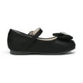 thumbnail image 4 of DREAM PAIRS Toddler Girls Mary Jane Front Bow Heart Rhinestone Buckle Ballerina Flat, 4 of 6
