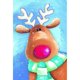 thumbnail image 1 of Pintura de diamante (DE5032) Ovejas navideñas 5D DIY Square Wall Arts (B2482) 30x40cm Hugtrwg Para estrenar, 1 of 1