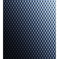 thumbnail image 3 of Dark Blue Duvet Cover Set, Diagonal Checkered Pattern Halftone Technology Inspired Modern Futuristic, Decorative 2 Piece Bedding Set with 1 Pillow Shams, Twin Size, Dark Blue White, by Ambesonne, 3 of 3