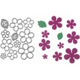 thumbnail image 4 of Matrices de corte Cauaoa de pétalos de flor en color plata para scrapbooking, 4 of 9