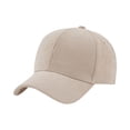 thumbnail image 3 of Solid Corduroy 100% Cotton Vintage Unisex Baseball Adjustable Polo Trucker Cap Hat Featuring Classic 6-Panel Beige, 3 of 4