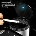 thumbnail image 6 of Cigar Ashtray Car Car Ashtray Creativeness Covered Car With Cover LED Light Car Portable Withered Smoking Accessories, 6 of 8