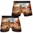 thumbnail image 3 of Thanksgiving Belgian Malinois Pilgrim Grateful, Thankful, Blessed Fall Welcome All Over Print Boxer Briefs Underwear for Men Dad Sheepdog Dog Lover Gifts - 00021, 3 of 6