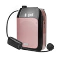 thumbnail image 2 of 15W Recharable Portable Wireless Voice Amplifier For Teachers Tour Guide Speaker W/ Mic FM Radio AUX Audio Recording ,No Screeching Distortion, 2 of 7