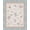 Blue, Pattern 1, variant on ODIKA 4'x6' Blue Teal Abstract Medallion Geometric Washable Area Rug Contemporary Scattered Motif Pattern with Diamond Stain Resistant, Low Pile, Easy Care for Dorm Room, Small Living