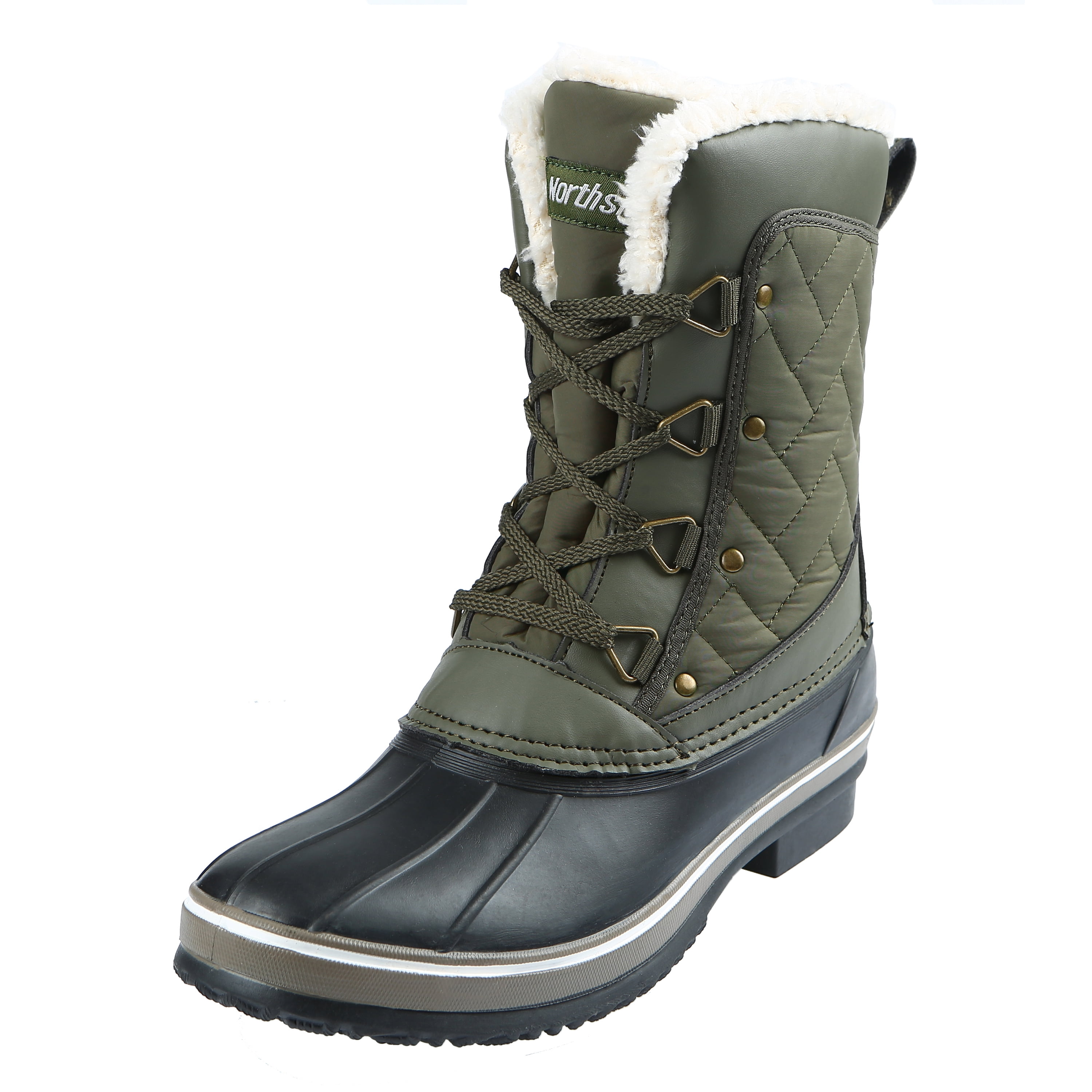Northside Women's Modesto Waterproof Insulated Quilted Mid Winter Snow ...