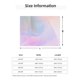 thumbnail image 5 of Fotbe Rainbow Manta de Franela con Estampado, Manta Ultrasuave para Cama, Sofá, Auto, Hipoalergénica y Antibolitas-60"x50", 5 of 6