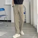 thumbnail image 4 of Pantalones de traje masculino rectos y drapeados, holgados, de negocios, sociales, de sastrería, pantalones de verano 2024 para hombre, antiarrugas, elegantes, clásicos, 4 of 5