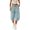 Gray, variant on Womens Hiking Capri Pants Lightweight Quick Dry Casual Fall Adjustable Drawstring Elastic Waist Baggy Ruched Hem Cropped Trousers with Pockets
