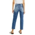 thumbnail image 3 of Risen Emily Women's High Rise Relaxed Distressed Cropped Jeans, 3 of 8