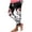 Black I, variant on Jaunzuar High Waisted Leggings for Women Reindeer Print Soft Yoga Pants Gym Workout Stretchy Leggings L