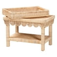 thumbnail image 3 of bali & pari Weyman Boho End Table, Natural Brown, 3 of 10