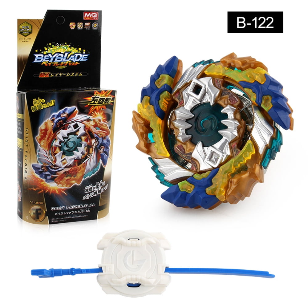 Beyblade Burst B122 Starter Geist Attack Metal Gyro Toy with Launcher