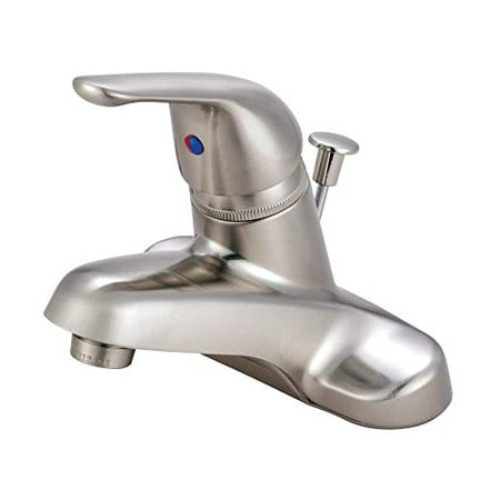 Kingston Brass Chatham Single Handle 4" Centerset Lavatory Faucet with