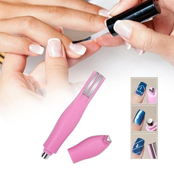 Esmalte de uñas en gel 3 en 1 con potente succión extraíble para salón de bricolaje, compacto, portátil y versátil. Herramientas de para salón de Rosa
