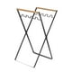 thumbnail image 2 of Soporte de bote de basura,Titular de bolsas de basura portátiles Cubo de basura plegable,Estante de soporte de metal versátil,Bolsas de papel pueden basura al aire libre interior, 2 of 9