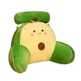 thumbnail image 3 of AMLESO Cartoon Pillow Back Soft Bag Backrest Sofa Cushion Pillow Dormitory Reading Rest L Avocado, 3 of 8