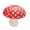 Red, variant on Dserhfy Hanging Lantern Mushroom Shaped Collapsible Paper Bridal Shower Lantern Decorations Party Decor