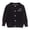 Black, variant on SUYIDA Boys Girls Cartoon Embroidered Knit Sweater Long Sleeve Casual Outerwear Soft Comfortable Children Autumn Wear - Black