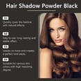 thumbnail image 6 of Hairline Powder Hair Root Dye for Women, Hair Shadow Powder Root Touch Up Powder, Waterproof Hair Shading Sponge Brown,Quick Root Cover Up, Hair Fibers for Thinning Hair, 6 of 7