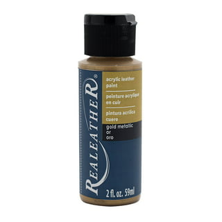 Waterproof gold paint for leather With Moisturizing Effect 
