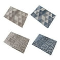 thumbnail image 4 of mmirethe Indoor Doormat Water-Absorbent Non-slide Breathable Area Rug Decorative Rectangular Floor Mats Entryway Home Hallway Kitchen Geometry/Navy, 4 of 8
