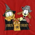 thumbnail image 2 of Garfield T-Shirt Trick Or Treat Unisex Graphic Tee For Men & Women, 2 of 7