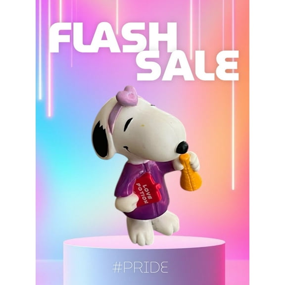 Snoopy & Woodstock Valentines Easter Christmas Figure Figurine 4” Cake Topper