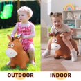 thumbnail image 3 of Animal inflable ZOOJOY Bouncy Horse para niños pequeños de 18 a 6 años, 3 of 9
