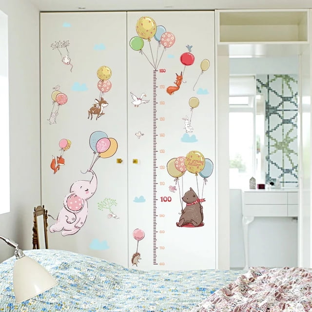 Vinil Infantil Decorativo Interiores Regla De Medición Niños H&Jess VINIL INFANTIL