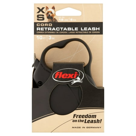 2 Retractable Cord Leash - Flexi XS Cord Retractable Leash