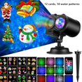 thumbnail image 4 of Halloween Projection Lamp  16 Double Barrel Water Pattern Card Projector  with Remote Control  Waterproof Outdoor / Indoor Projection Lamp for Halloween  Christmas and Birthday Party, 4 of 6