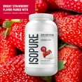 thumbnail image 5 of Isopure Zero Carb Protein Powder, Strawberries & Cream, 25g Protein, 3 Lb, 5 of 9
