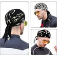 thumbnail image 2 of WOWSTYLE 3 Pcs Do Rags for Men Skull Cap Bandana Hat Breathable Helmet Linner Beanie Welding Cap Pirate Hat Valentine's Day Gift, 2 of 5