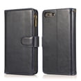 thumbnail image 3 of iPhone 8 Plus Wallet Case, iPhone 7 Plus Case 9 Cards Holder Zipper Wallet Case for Women Men Shockproof Hand Strap Full Protective Flip Stand Cover for Apple iPhone 8 Plus/7Plus-Blue, 3 of 9