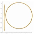 thumbnail image 3 of 14K Yellow Gold Endless Hoop Earrings, 3 of 3