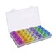 thumbnail image 1 of Ounissouiy 28 rejillas 5D DIY diamante pintura taladro caja joyero bordado de diamantes de imitación cuentas de cristal organizador caja de Almacenamiento y organización del hogar, 1 of 6