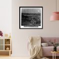 thumbnail image 3 of Historic Framed Print, Knight's Ferry, Stanislaus River - General view from the East, Stanislaus County, 17-7/8" x 21-7/8", 3 of 9