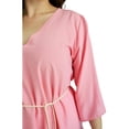 thumbnail image 4 of Blusa asimétrica Roman Fashion Cinto Rosa 38 Curvy Plus Size, 4 of 6