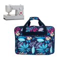 thumbnail image 4 of KEINXS Sewing Machine Carrying Case Carry Tote/Bag Large Capacity Nylon Storage Bags Most  Machine  Sew Accessories Tools Organizer - Dark Blue, 4 of 6