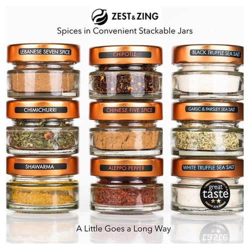 Zest & Zing Vanilla Bean Powder Madagascan 15g, British Import (Pack of 2)