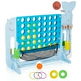 thumbnail image 4 of GloryStar Giant 4 Connect Outdoor Game, With Adjustable Height, Golf, Basketball, Ring Toss, and Quick-Release Slider, Family Game Night Essential for Outdoor Camping and Group Team Building, 4 of 8