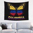 thumbnail image 1 of Póster de tapiz con bandera de Honduras y mariposas, 29 x 37 pulgadas, decoración del hogar, decoración de pared para dormitorio, fiesta, sala de estar y dormitorio, 1 of 8