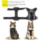 thumbnail image 4 of Service Dog Harness, Reflective Dog Vest Harness With 5 PCS Patches, Adjustable Soft Oxford Pet Harness, Inner Layer Mesh, Easy To Control For Small Medium Large Dogs, 4 of 5