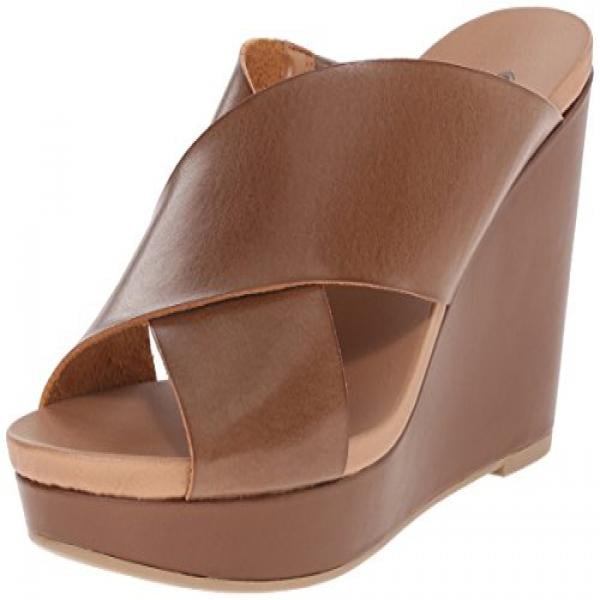 Dr. Scholl's Women's Mixit Wedge Sandal, Dark Saddle, 7 M US - Walmart.com