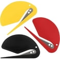thumbnail image 2 of 3 Inch Letter Opener Envelope Slitter Set Sharp and Efficient Open Envelopes with Ease, 3 Color (Black/Red/Yellow), 2 of 5
