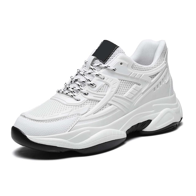 Mens Fashion Sneakers Breathable Mesh Slip on Running Shoes Non Slip Comfortable Lightweight Walking Footwear