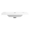 thumbnail image 2 of Gloss White, Resin Construction | 30" Bathroom Sink for Style | Improves Bathroom's Aesthetic, 2 of 4